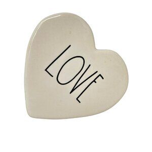 Rae Dunn Love Heart Ceramic Home Decor For Tiered Tray Valentines Wedding Gift